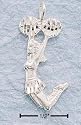 STERLING SILVER DC CHEERLEADER CHARM
