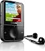 Philips
GoGear
Vibe
16GB
MP3
and
Video
Player
with
1.5
Inch
LCD
and
Internet
Video
Download
Including
Free
30
Day
Napster
Trial
(Black)