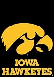 University of Iowa Regular Sized Silk Screen Print Flag