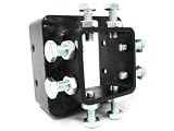 Anti Rattle Tilt Bracket 2" Hitch Wobble Cargo Bike Rack Wheelchair Carrier Hauler