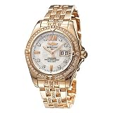 Breitling H4935059-A652-378V Windrider White Mother-of-Pearl Dial 18K Rose Gold and Diamonds Ladies... by Breitling