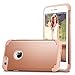 iPhone 6 Case,[4.7inch]by Ailun,Soft Interior Silicone Bumper&Hard Shell Solid PC Back,Shock-Absorption&Skid-proof,Anti-Scratch Hybrid Dual-Layer Slim Cover[Rose Gold]