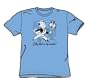 Golly Big Rooster - Adult Carolina Blue S/S T-Shirt For Men, Size: XX-Large