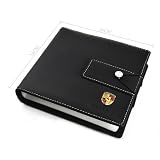 Cool2day Car Porsche LOGO CD DVD Storage leather Holder Cover cases Bag Miyo box... 