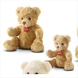 Krapfen Beige Bear Stuffed Animal Size: Large - 14.2