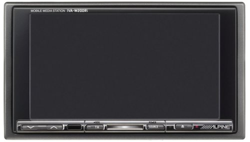 Alpine IVA-W 200 Ri MP3 CD/DVD-Tuner mit 6,5-Zoll Pulse Touch Display schwarz