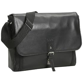 Kenneth Cole Reaction Business and Luggage Leather Flapover Computer Portfolio
