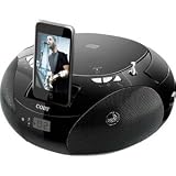 Coby CSMP142 Player Dock/Radio/CD Player BoomBox. PORTABLE CD BOOM BOX FOR IPOD AVDOCK. 1 x Disc - Apple Dock Interface - CD-DA