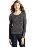 BCBGeneration Women's Fox Jaquard Pullover