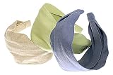 L. Erickson USA Scarf Headband - Linen