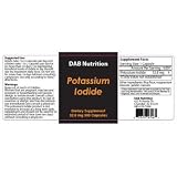 DAB Nutrition Potassium Iodide Pills 32.8 mg - 300 Capsules