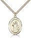 Gold Filled St. Saint John Of Capistrano Medal Pendant 1/2 x 1/4