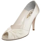 Bridal by Butter Womens Claudia-B Peep-Toe Pum