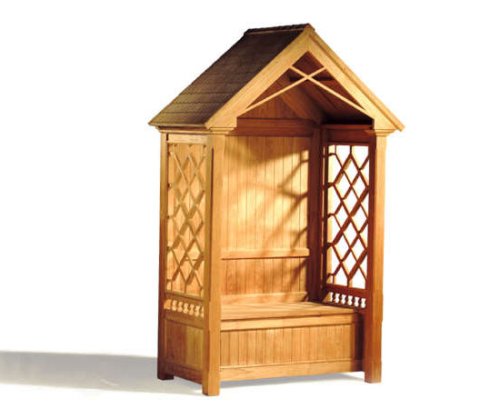 JATI PREMIUM TEAK ROSE GARDEN ARBOUR