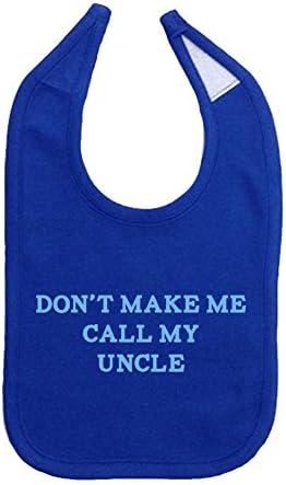 So Relative! Don't Make Call Uncle Cotton Baby Bib