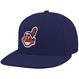 New Era Cleveland Indians Navy Blue On-Field 59FIFTY Fitted Hat