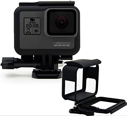 GoPro Accessories Black Frame Clear View Protective Skeleton Housing Case for Gopro Hero 5/GoPro Hero 5 Black