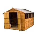 Review IOS Direct  / 3.05m x 2.44m (10' x 8') Waltons Overlap Apex Shed