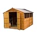 3.05m x 2.44m (10' x 8') Waltons Overlap Apex Shed