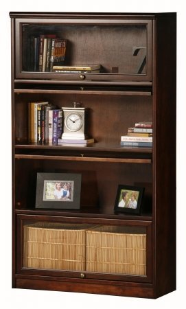 Coastal 5234PLCR Promo 4-Door Lawyer Bookcase - Caribbean Rum Coastal 5234PLCR Promo 4-Door Lawyer Bookcase - Caribbean Rum