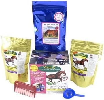 (2 Pack) Verm-X - Pellets For Horses Promo Pack