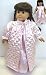 Pale Pink Satin Nightgown and Quilted Robe. Fits 18