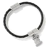 Invicta Men's Braided Leather Bracelet