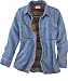Woolrich Women's Fleece Lined Denim Shirt Jac