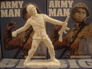 Big Army Man by Frank Kozik - White Edition