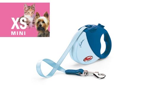 flexi Hundeleine Funtime Mini 3 m bis 12 kg, blau Preisvergleich