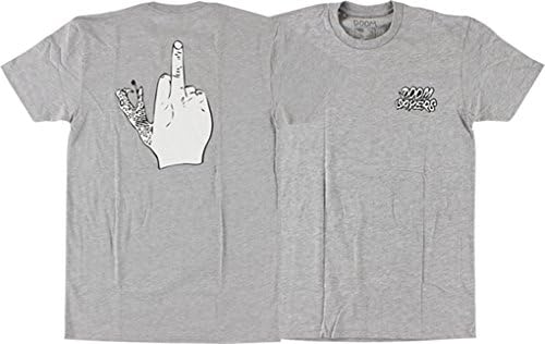 Doom Sayers Up Yours T-Shirt - SMALL Grey