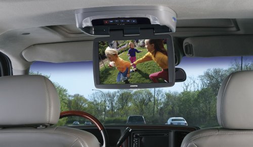 Audiovox VOD128A 12.1-Inch LCD Overhead Monitor with Integrated DVD Player (Pewter) under The Car toys Store