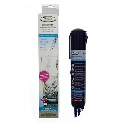 Whirlpool 4396710 Replacement Water Filter for PUR Kitchenaid Maytag Amana Jennair Kenmore Side