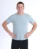 DreamSacks – Men’s Bamboo BambooDreams Men’s Undershirts Medium Cielo Blue