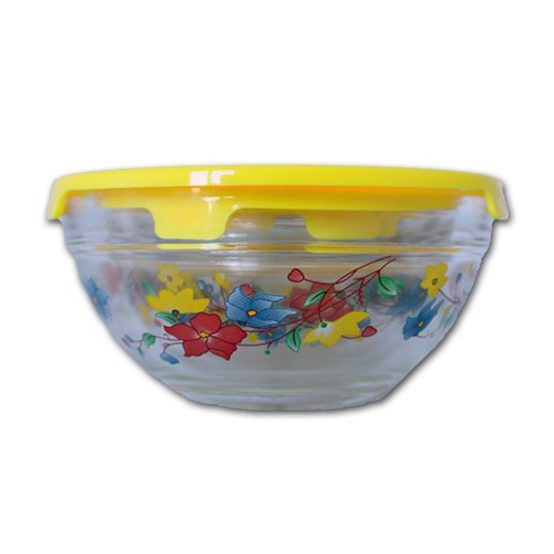 Imagen 2 de Set 10 piezas, fuentes de cristal - Diseño de flores