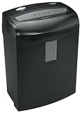 Aurora AS650C 6 Sheet Crosscut Paper Shredder with Basket