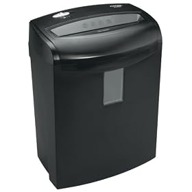 Aurora AS650C 6 Sheet Crosscut Paper Shredder with Basket