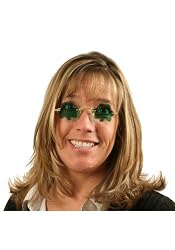 Mini Shamrock Glasses (As Shown;One Size)