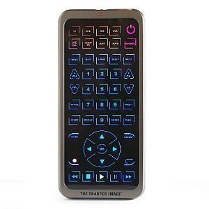 The Sharper Image Smart Universal Jumbo Remote with Luminescent Touch Pad - never lose your remote again