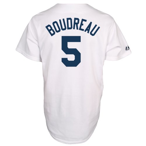 Lou Boudreau Cleveland Indians Cooperstown Replica Jersey (XX-Large)
