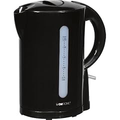 Clatronic 263302 WK 3331 Wasserkocher Cordless 1.7 Liter max 2200 Watt, schwarz