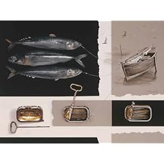 Kunstdruck Poster: Jean-Marc Chamard "Mise en Bo�te d`une Sardine" 40 x 30