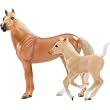 Horse & Foal Set American Quarter Horses