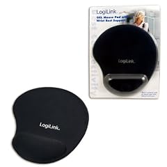 LogiLink Mauspad mit Silikon Gel Handauflage