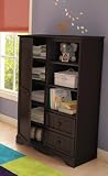 South Shore Savannah Collection Door Chest, Espresso Image