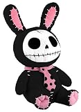 Furry Bones - Plush Black Bunny - 12.0 Height