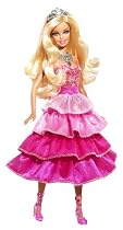 Barbie Sparkle Lights Pink Princess Doll