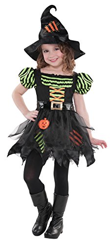 Juniors Pumpkin Patch Witch Costume Size Small (4-6)