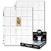 20 (Twenty Pages) - BCW Pro 20-Pocket Tobacco Page (T206, Allen & Ginter Mini Card & Other Smaller Trading Cards)