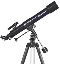 Black TwinStar 70mm Refractor Telescope